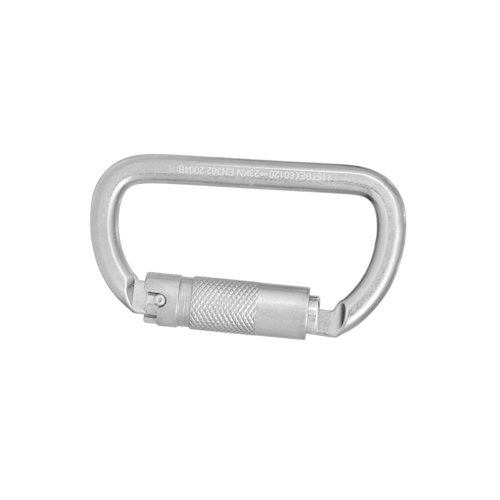 Steel Triple Action Locking Bulb type Karabiner